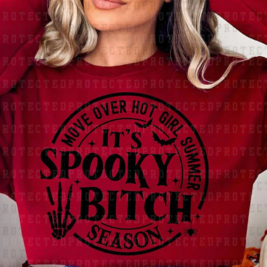 Spooky Bitch Season with Skeletal Hand
