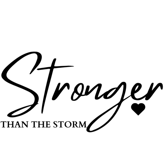 Stronger Than The Storm White